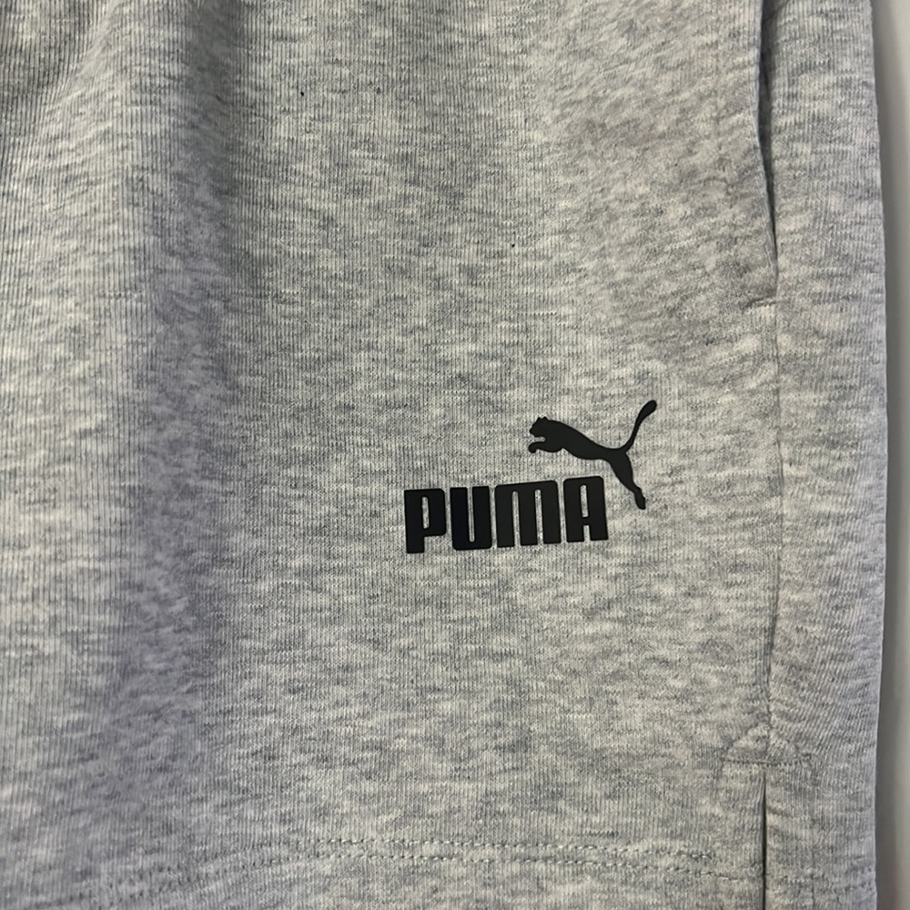 Puma Plus Size Fleece Shorts - Picture 2 of 7